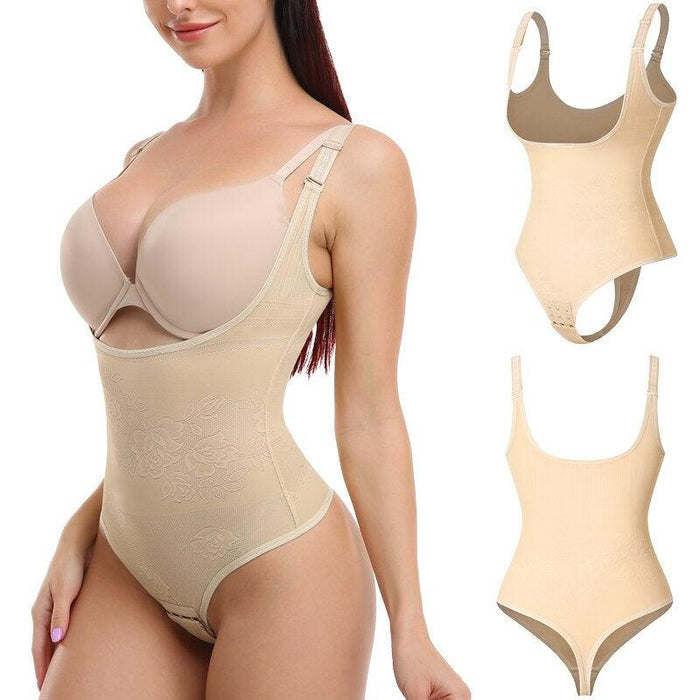 Full Body Shapewear Suit – Sculpted Curves and Seamless Fit