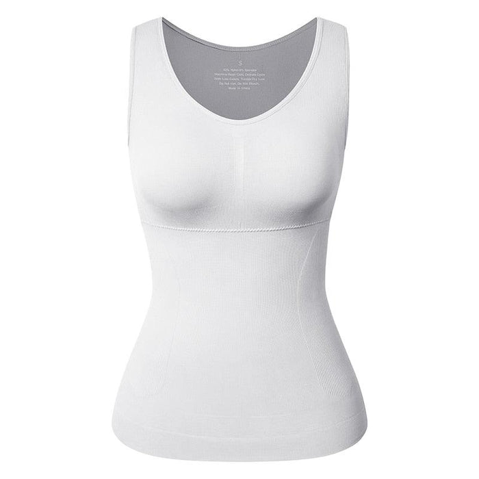 Tank Tops Shapewear For Women With Built In Bra Shelf