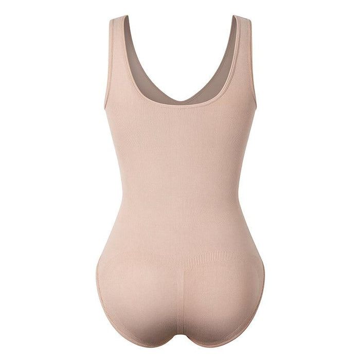 Solid Seamless Shapewear Bodysuit – Tummy Control and Shaping