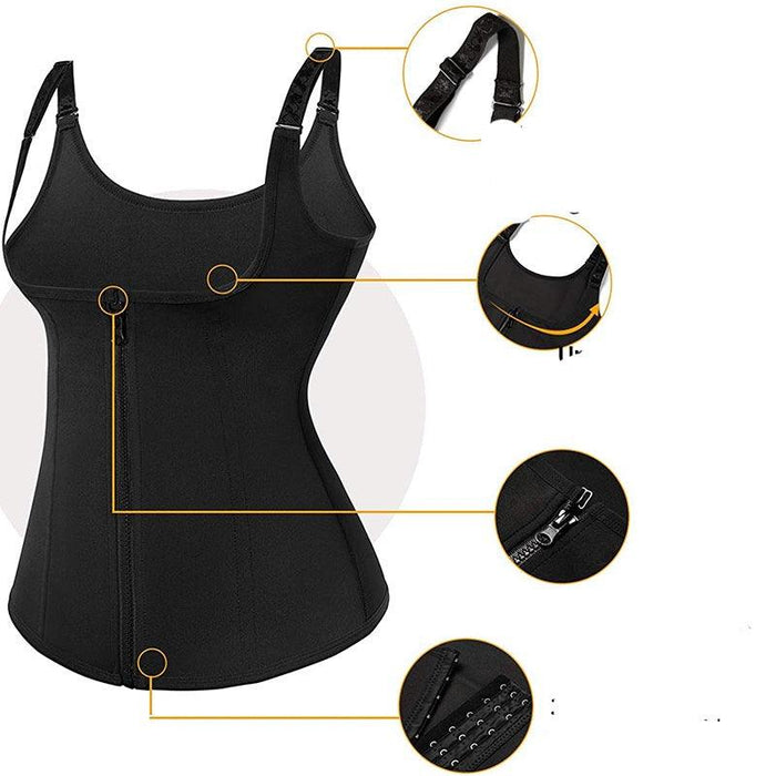 Corset Shaping Toning Vest – Achieve a Sculpted Look and Burn Fat