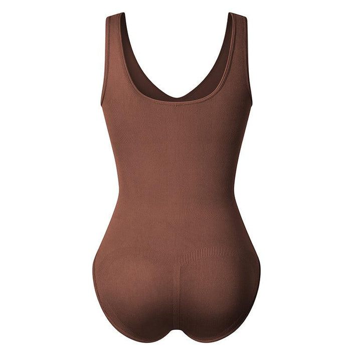 Solid Seamless Shapewear Bodysuit