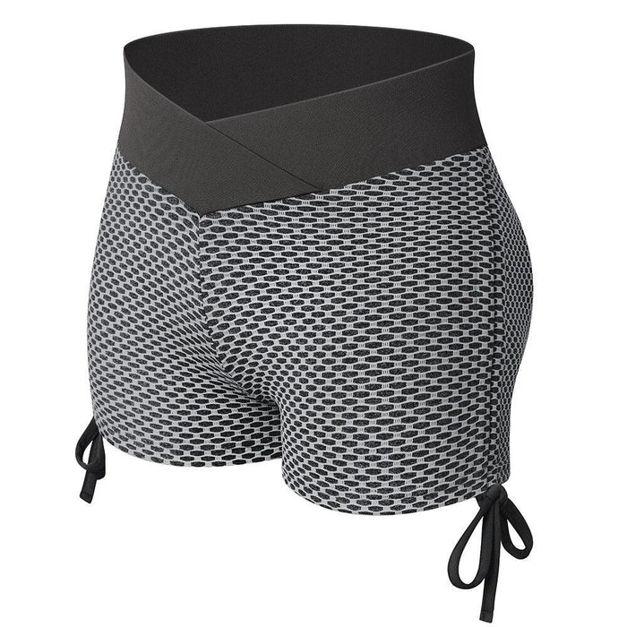 High-Waisted Active Gym Shorts – Comfortable and Breathable Fitness Wear