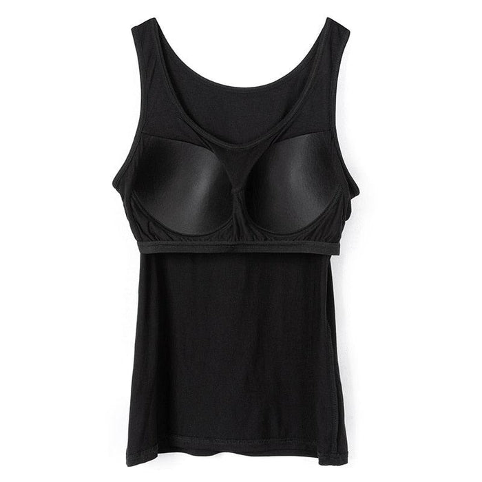 Women's Camisole Built-In Bra