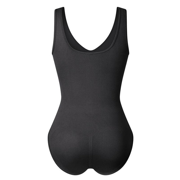 Solid Seamless Shapewear Bodysuit – Tummy Control and Shaping