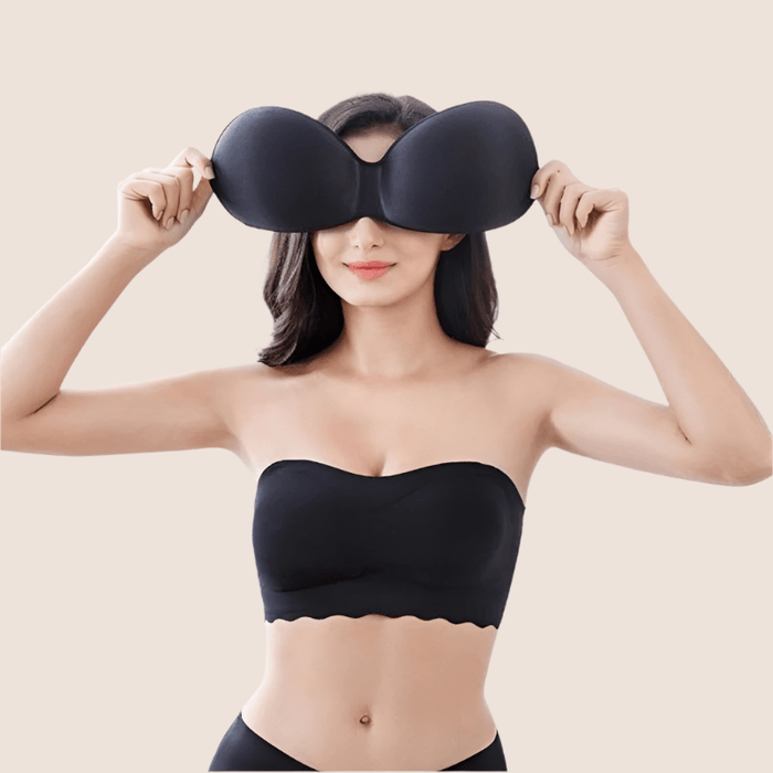 Women Ice Silk Non-slip Top Bra