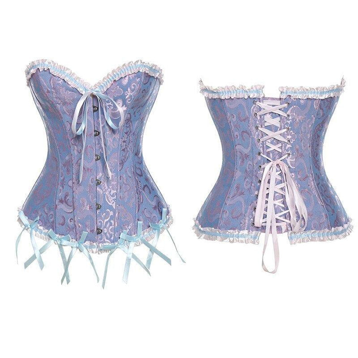 Vintage Lace Up Corset – Elegant Fit with Adjustable Support