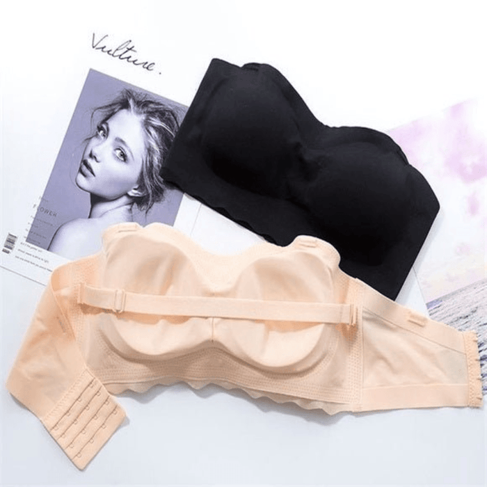 Ice Silk Non-slip Bra – Comfortable and Supportive Strapless Shapewear