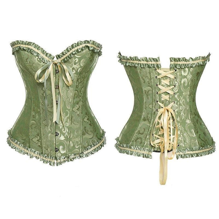 Vintage Lace Up Corset – Elegant Fit with Adjustable Support