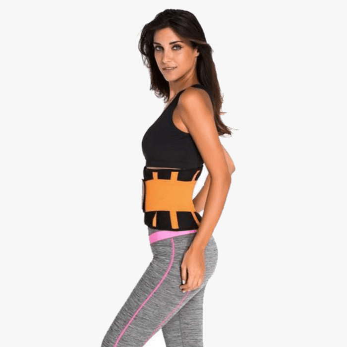 Orange slimfit waist shaper.