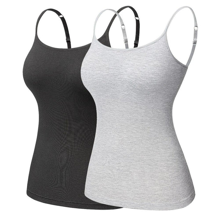 Women's Cotton Camisole With Adjustable Strap