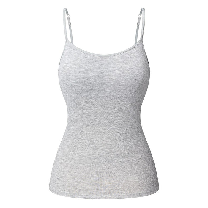 Women's Cotton Camisole With Adjustable Strap
