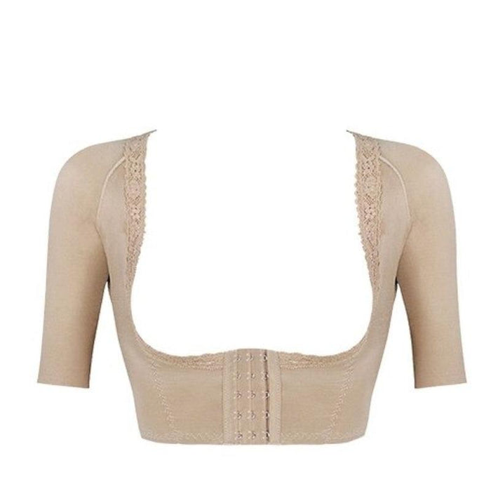 Short Sleeve Slim Crop Top Shapewear For Women