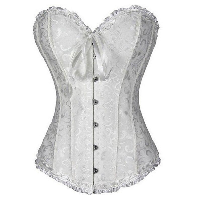 Corset Top Waist Printed Clothing