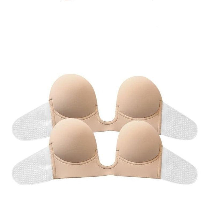 Invisible Strapless Push Bra – Secure Lift and Seamless Fit
