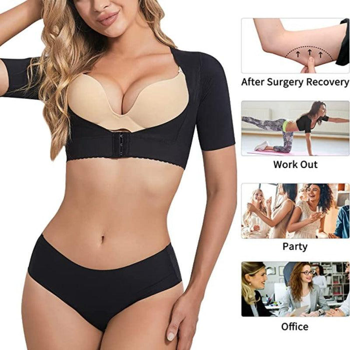 Adjustable Posture Support Shaper – Seamless Compression Fit