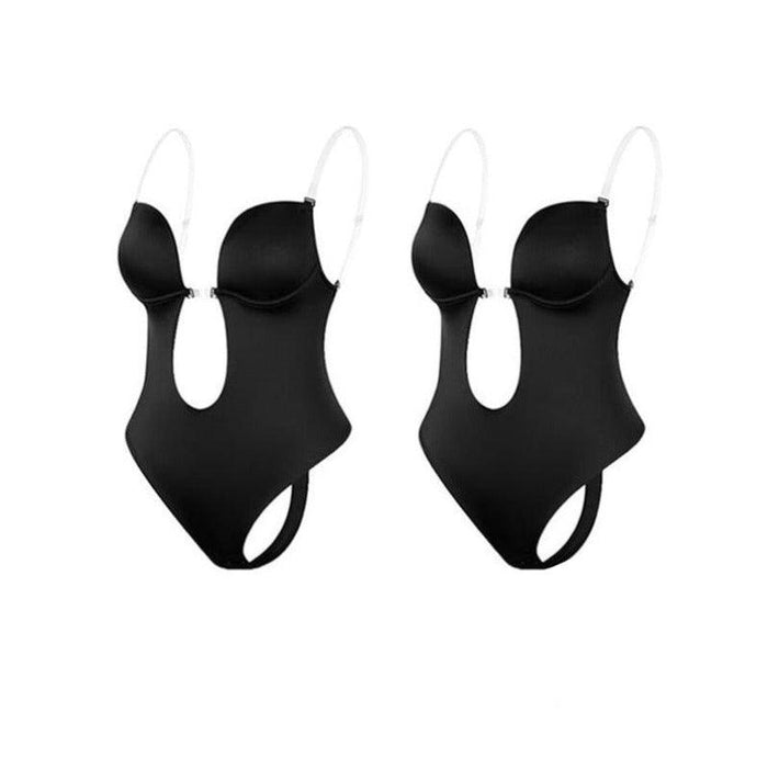 Seamless Plunge Body Shaper – Invisible and Supportive Fit