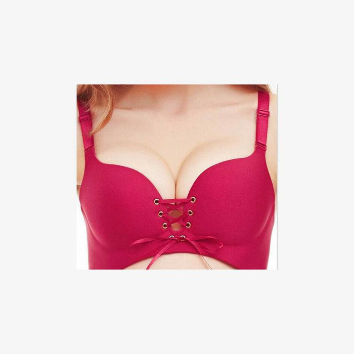 Secret Adjustable Corset Bra – Secure Fit with Front Tie