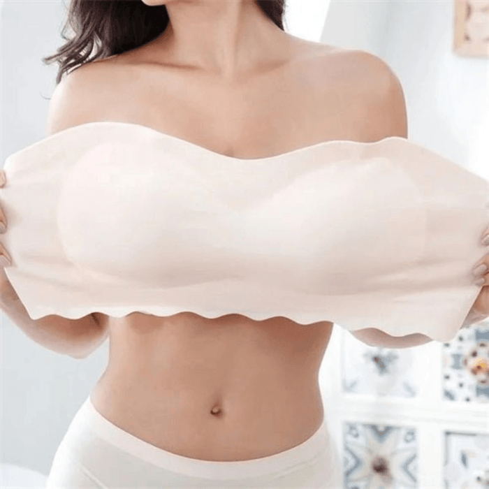 Ice Silk Non-slip Bra – Comfortable and Supportive Strapless Shapewear