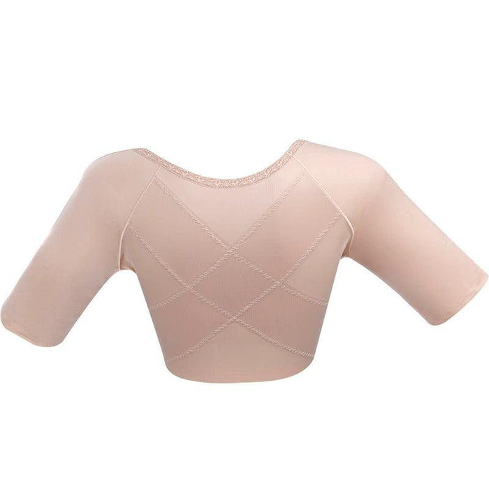 Short Sleeve Slim Crop Top Shapewear For Women