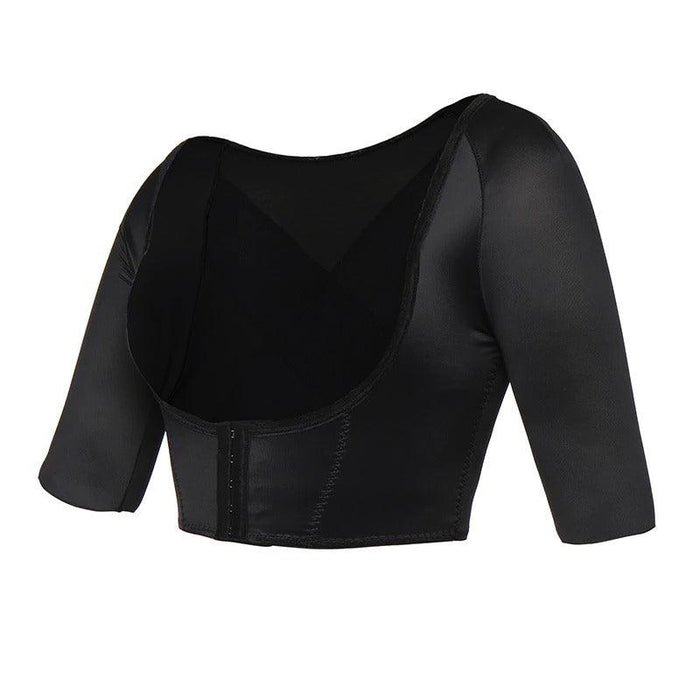 Short Sleeve Slim Crop Top Shapewear For Women