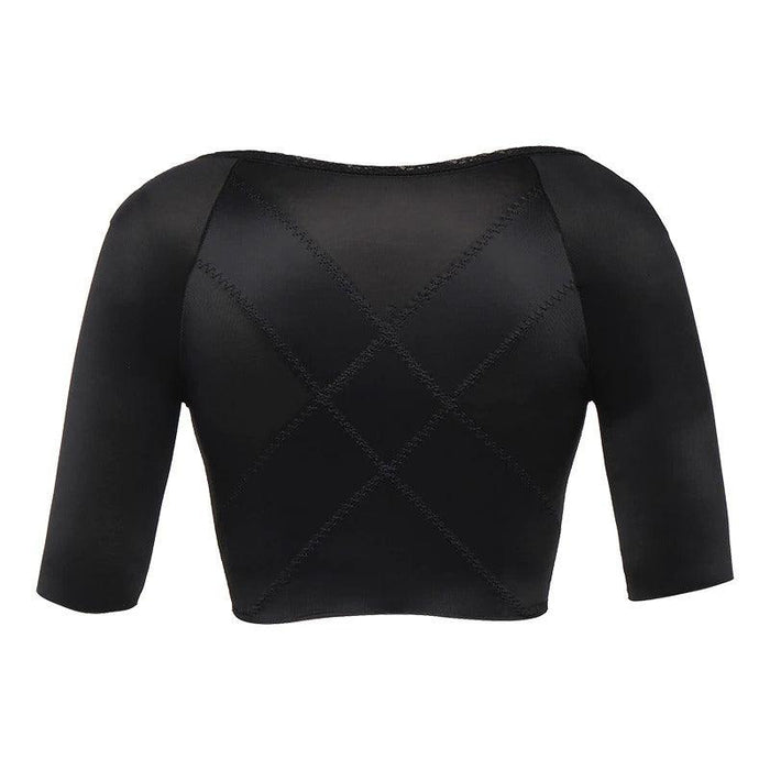 Short Sleeve Slim Crop Top Shapewear For Women