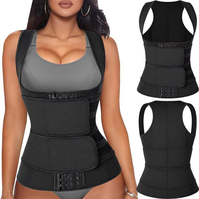 Upper Body Double Belt Corset