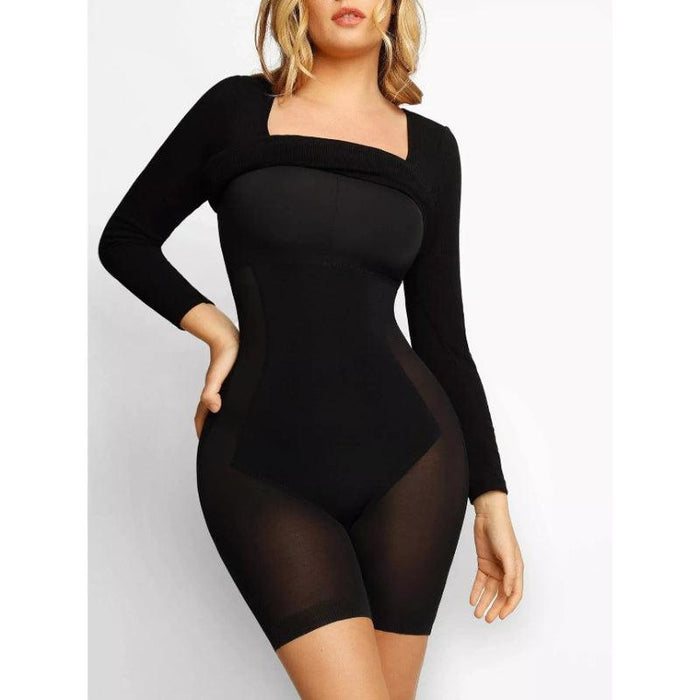 Stylish Built-In Shapewear Modal Soft Lounge Dress - It's Comfortable