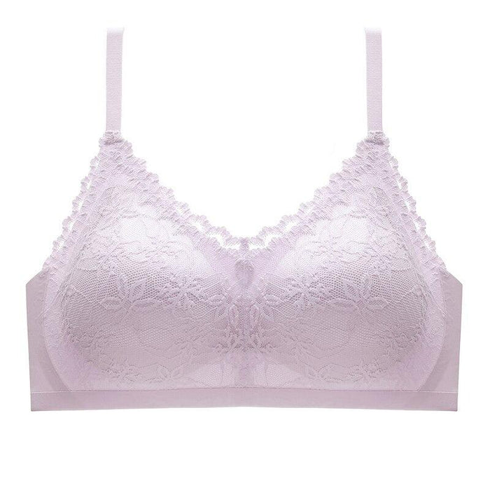 Seamless Lace Wireless Bra – Comfortable Stylish and Supportive
