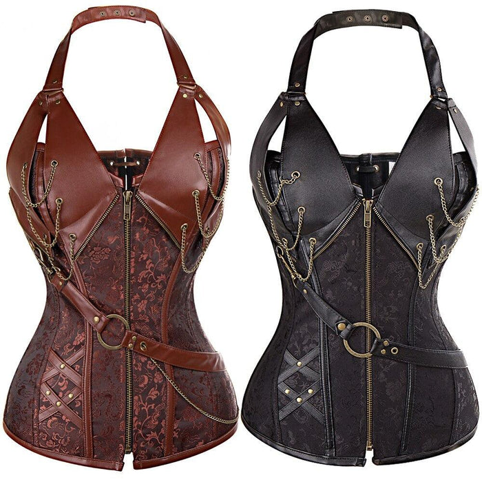Leather Corset | Strong Back Support & Waist Slimming
