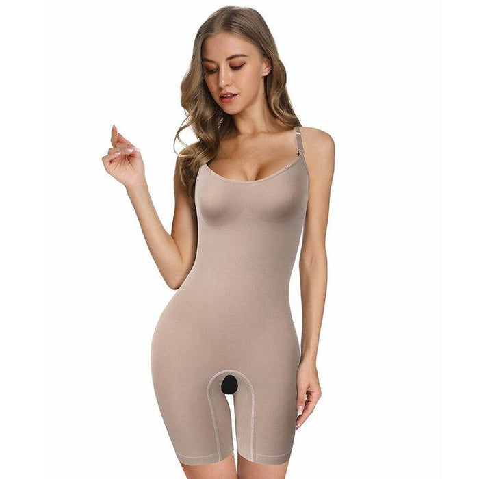 Adjustable Straps Seamless Shapewear Bodysuit