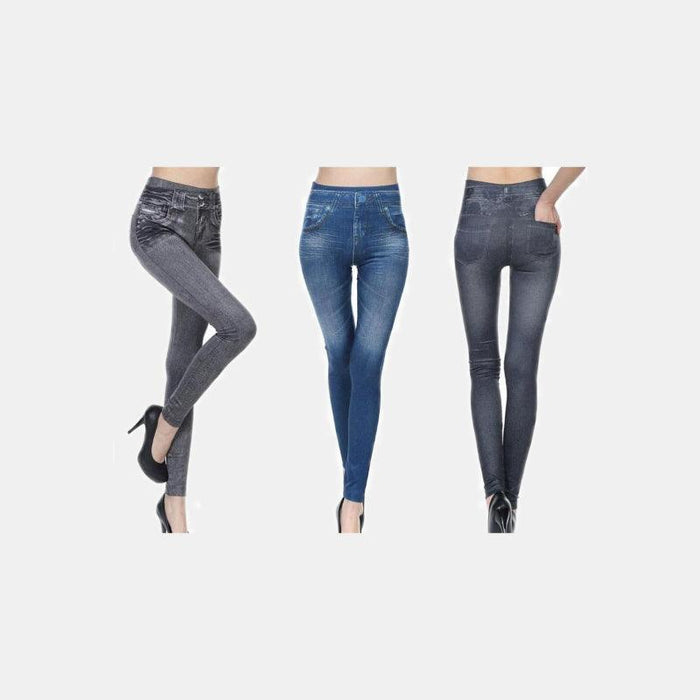 Secret Slimwear Denim Leggings – Stylish Stretch Fit Jeggings