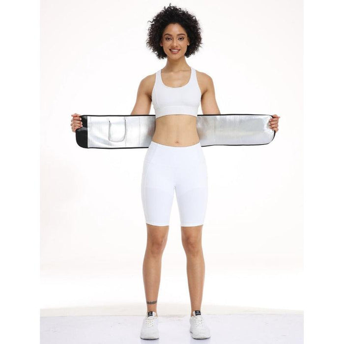 Sauna Trimmer Corset Belt – Adjustable Waist Slimming Support