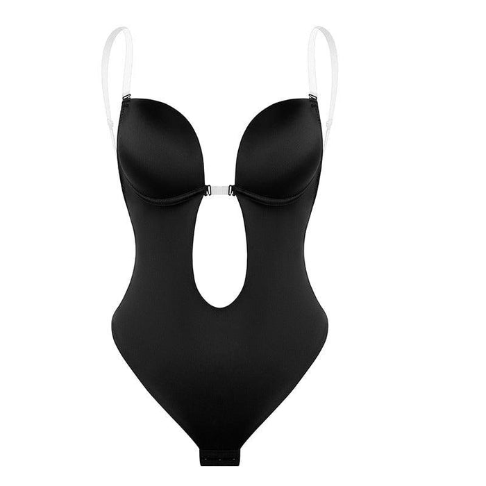 V-Neck Strapless Backless Bodysuit Shapewear