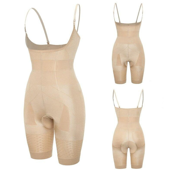 Firm Waist Control Shapewear – Seamless, Wire-Free Bodysuit