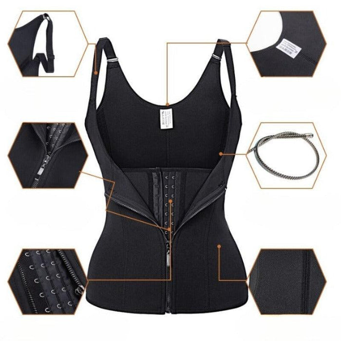 Zip Lock Firm Corset – Comfortable and Supportive Body Shaper