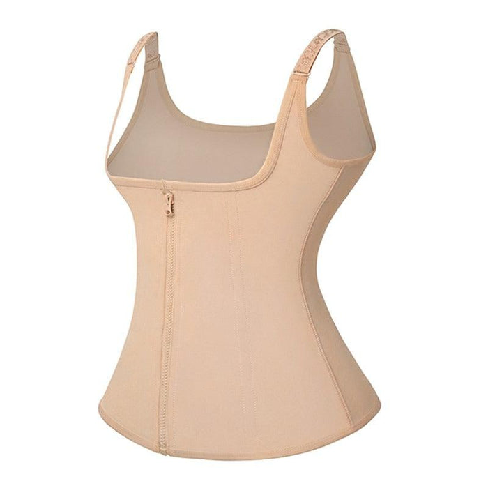 Women Zipper Cincher Corset