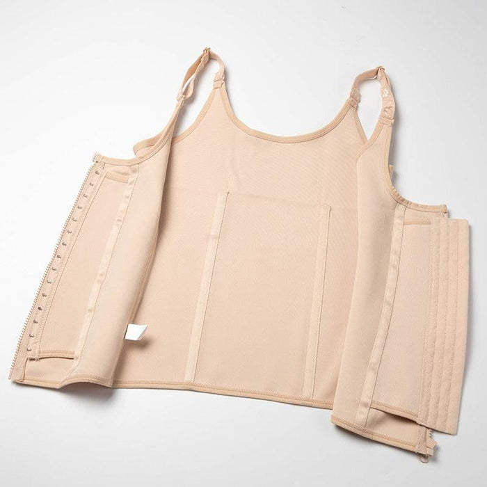 Zipper Cincher Corset – Waist Control and Posture Support
