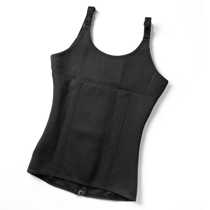 Zipper Cincher Corset – Waist Control and Posture Support