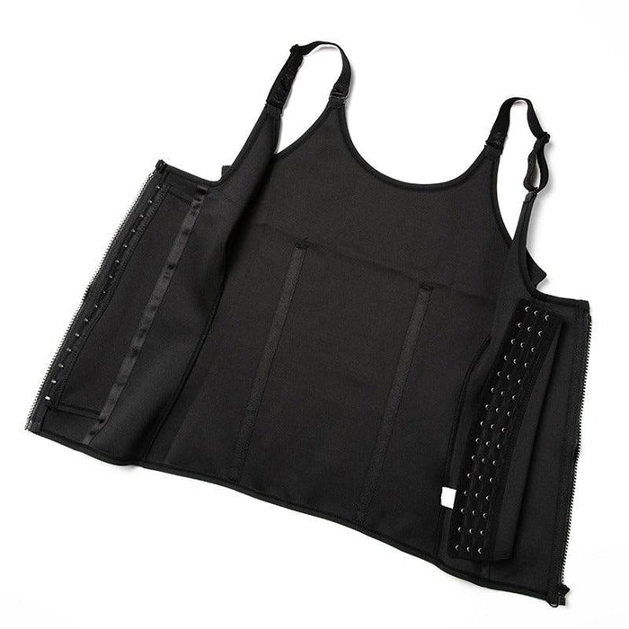 Zipper Cincher Corset – Waist Control and Posture Support
